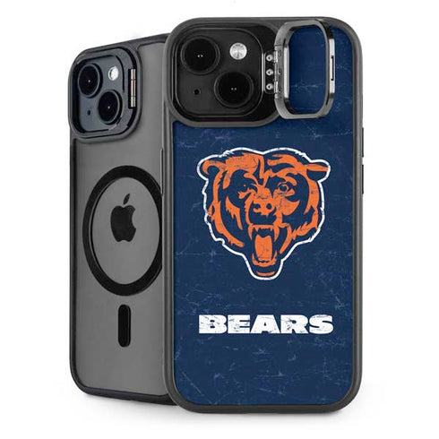 NFL Chicago Bears - Alternate Distressed iPhone 15 Kickstand Case